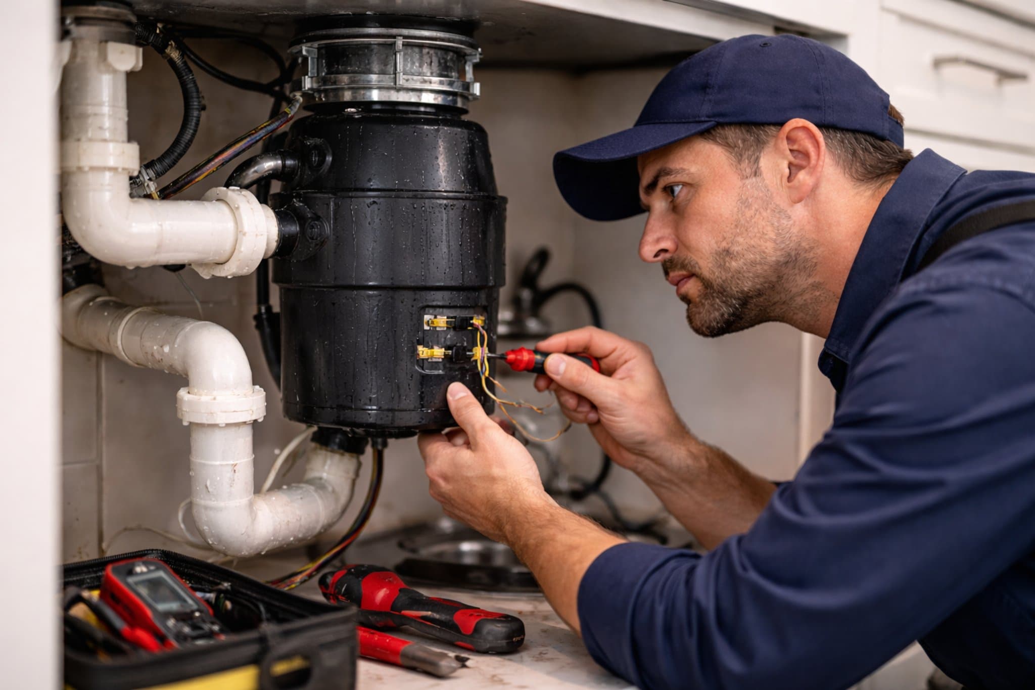Garbage disposal repair