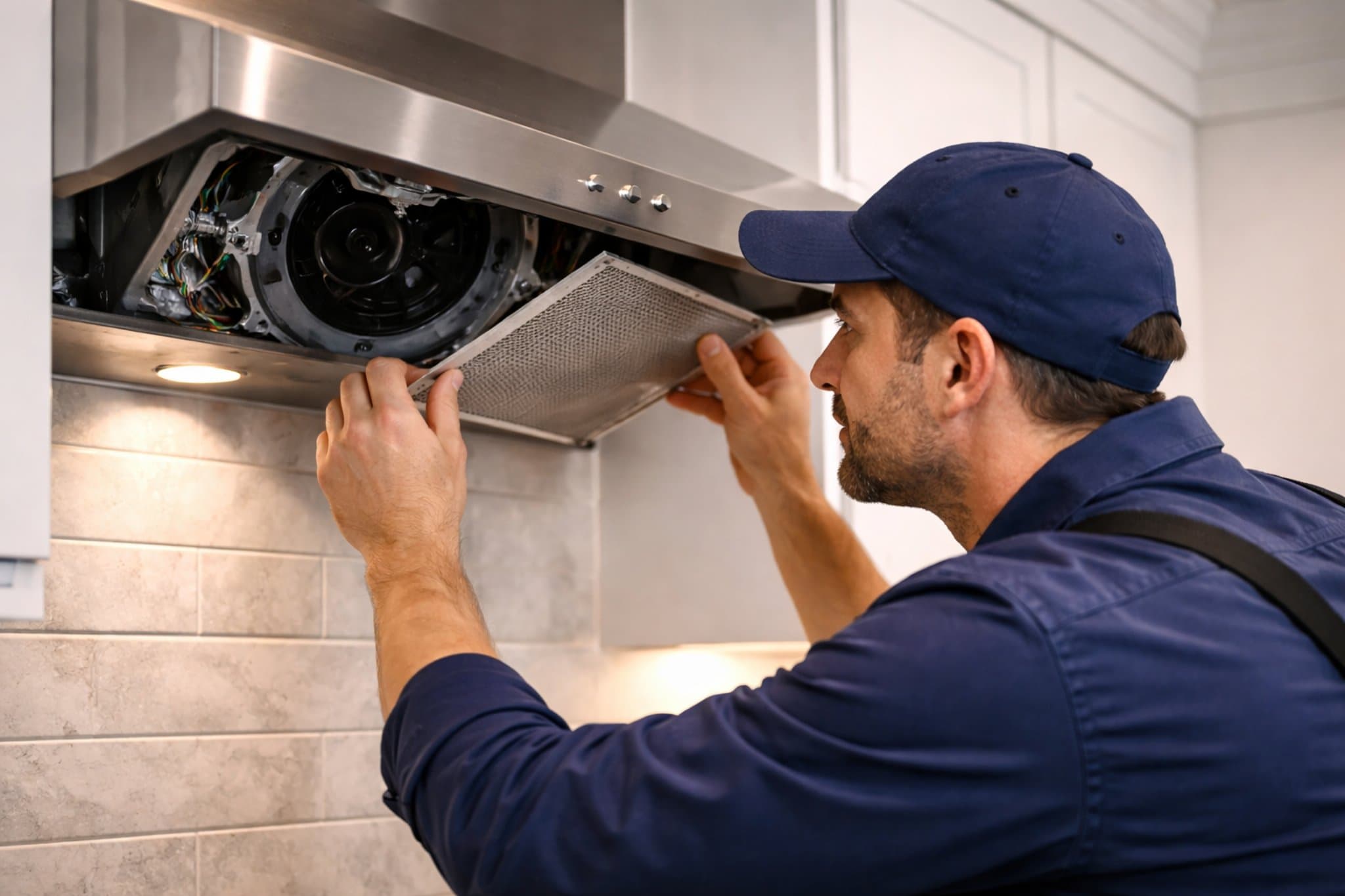 Range hood repair